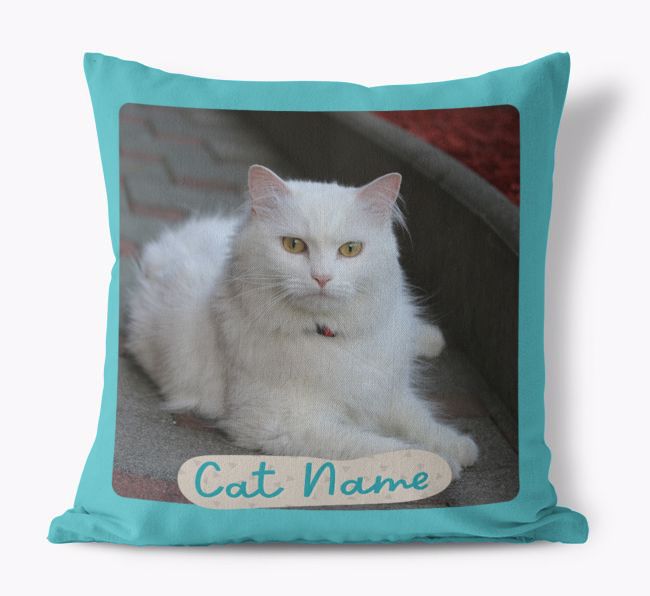 Photo Upload: Personalised {breedCommonName} Canvas Cushion